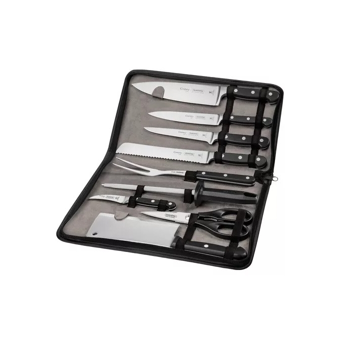 KIT DE FACAS CHEF CENTURY 10PCS